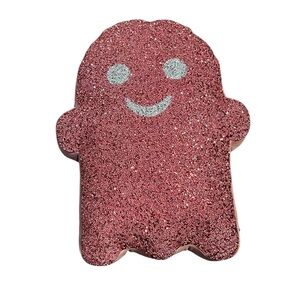 Sparkles Home Pink Ghost Rhinestone Pillow